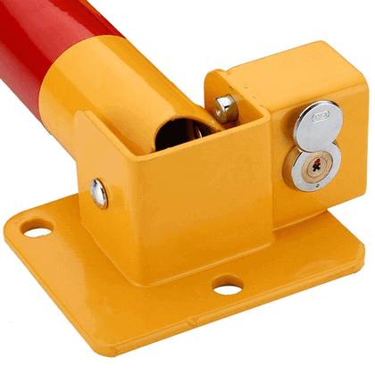 Affordable T-Shape Steel Parking Space Barrier Lock – Heavy-Duty Manual Parking Lock and Vehicle Access Control for Commercial and Retail Facilities