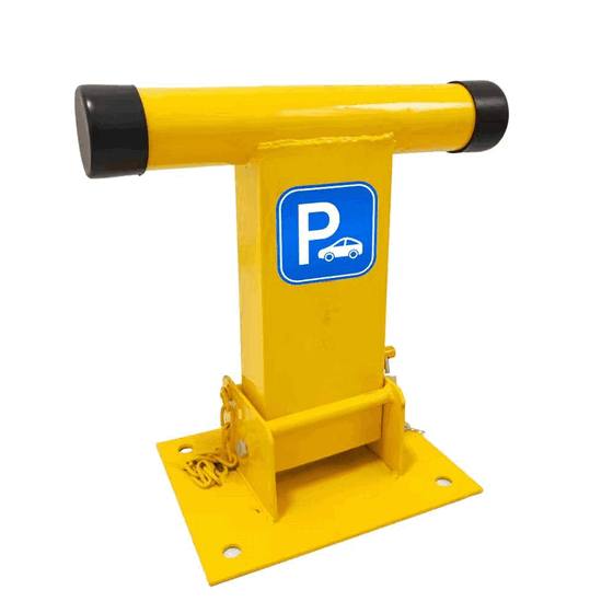 Heavy-Duty T-Shape Manual Parking Space Barrier Lock – 2-Ton Load-Bearing Durable Steel Parking Lock for Secure Vehicle Spaces