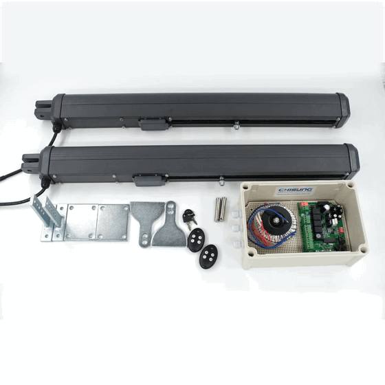 Professional Automatic Swing Gate Installation Services - DC24V Heavy-Duty Motor System & Smart Remote Control for Modern Residential & Industrial Properties