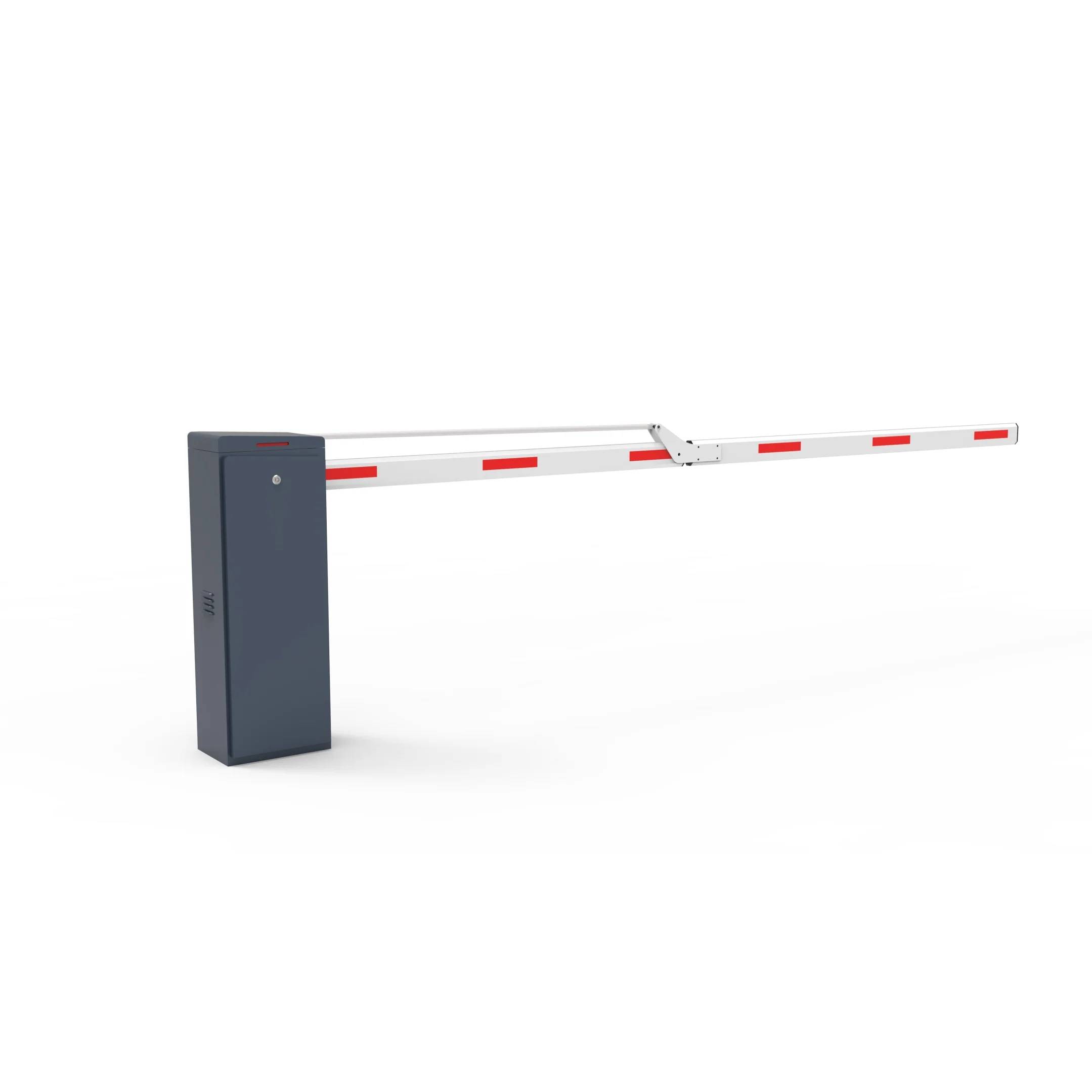 Brushless DC Barrier Gate Opener for Mall Access Control - Smart High-Durability Vehicle Parking Barrier & Boom System