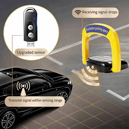 Automatic Smart Rising Bollard Barrier – High-Tech Induction Sensor Automated Traffic Bollard with Anti-Collision Protection for Property Security