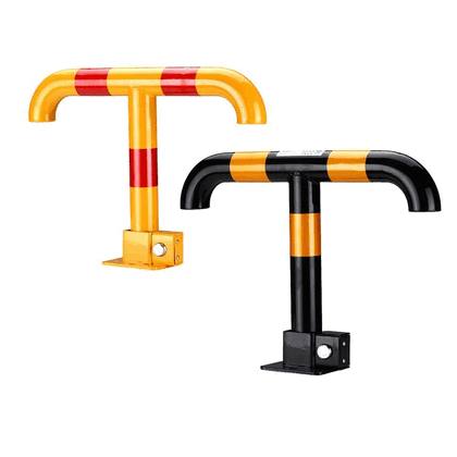 Affordable T-Shape Steel Parking Space Barrier Lock – Heavy-Duty Manual Parking Lock and Vehicle Access Control for Commercial and Retail Facilities