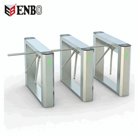 IP68 Waterproof Heavy-Duty Automatic Tripod Turnstile Gate with NFC and QR Code Access – Extreme Outdoor Pedestrian Security Barrier Solution