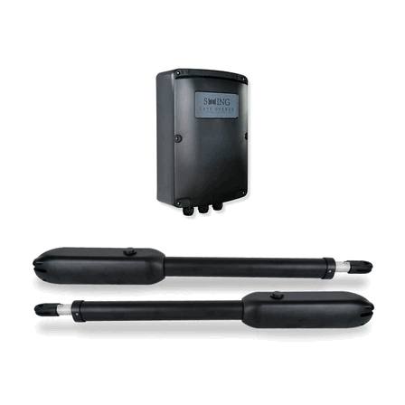 DC24V Heavy-Duty Automatic Single Swing Gate Motor Kit – 400kg Single Leaf Electric Gate Opener System for Residential and Commercial Perimeter Security
