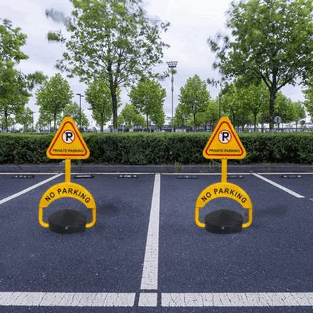Automatic VIP Parking Space Barrier Lock – Remote-Controlled Vehicle Access Control System for Property Management and Commercial Building Security