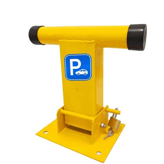 Heavy-Duty T-Shape Manual Parking Space Barrier Lock – 2-Ton Load-Bearing Durable Steel Parking Lock for Secure Vehicle Spaces