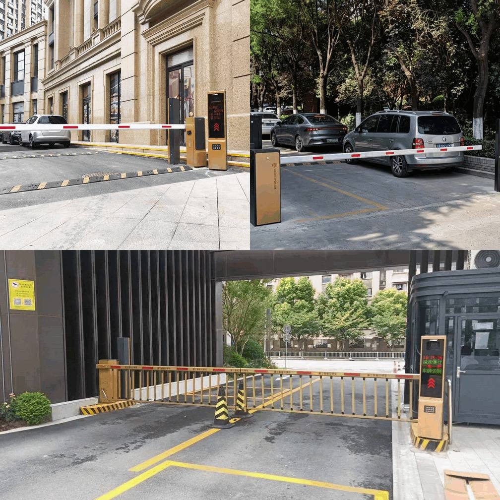 Multi-Site Commercial Automated Boom Barrier Kit for Fleet Parking Operations - Smart Vehicle Access Control System