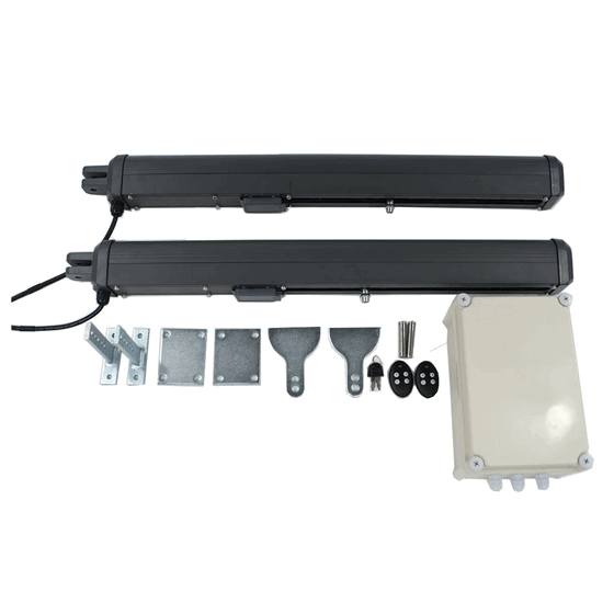 Professional Automatic Swing Gate Installation Services - DC24V Heavy-Duty Motor System & Smart Remote Control for Modern Residential & Industrial Properties
