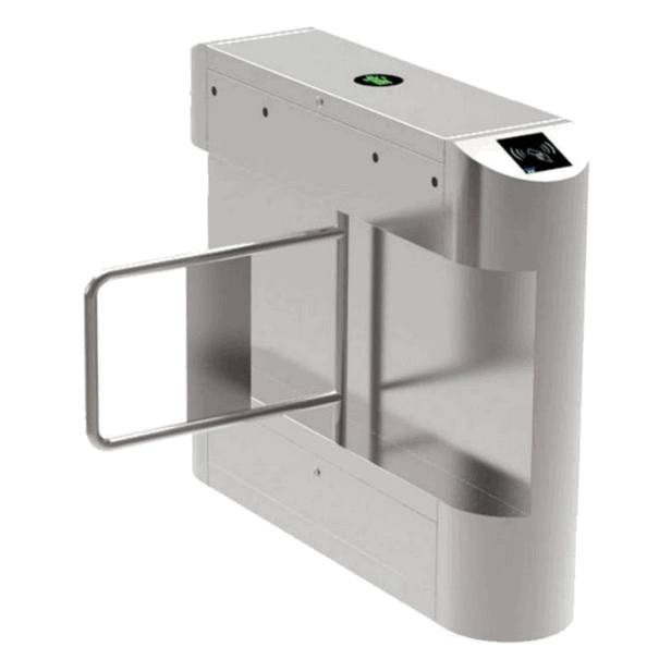 Automatic Swing Barrier Gate - AC220V High-Security System with Anti-Tailgating Sensor for Corporate Office Access Control