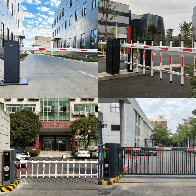 High-Efficiency Brushless Motor Boom Barrier Gate for Commercial Parking Management - Smart Vehicle Access Control System