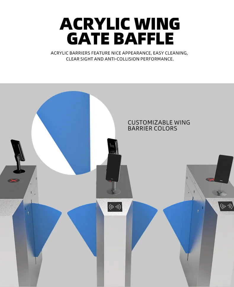 Integrated facial recognition and proximity card turnstile machine Saudi Arabia